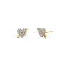 Hot Sale 💯 Moon & Meadow 14K Yellow Gold Diamond Pavé Heart Arrow Stud Earrings 💯 -Moon Sales Store unnamed file 675