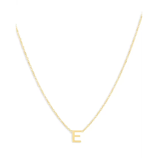 Budget 🔔 Moon & Meadow 14K Yellow Gold Initial Pendant Necklace 🔔 9 Budget 🔔 Moon & Meadow 14K Yellow Gold Initial Pendant Necklace 🔔 - Image 8