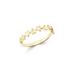New ๐ Moon & Meadow Multi-Star Ring In 14K Yellow Gold - 100% Exclusive ๐