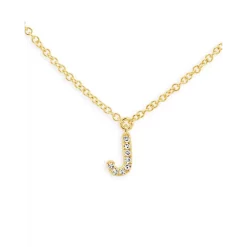 Best Sale ✔️ Moon & Meadow 14K Yellow Gold Diamond Initial Pendant Necklace, 18" - 100% Exclusive 🌟 -Moon Sales Store unnamed file 90